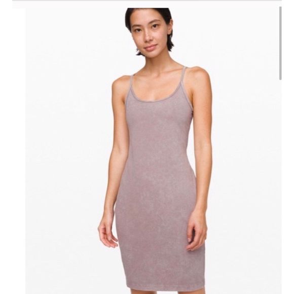 Lululemon Built in Bra Inner Glow Dress Sz 4 - Picture 2 of 9